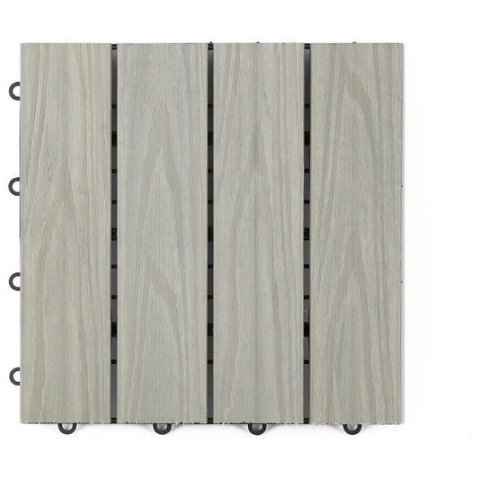 Workpro Decking Tiles 4 Pack - Grey