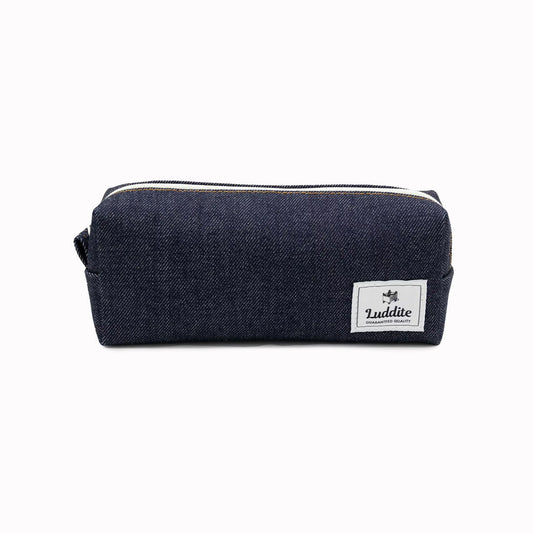 Cube Pen Case | Denim