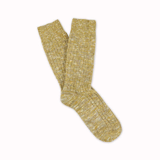 Melange Socks | Mustard | UK6-10.5