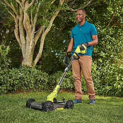 Ryobi RY18LMC30A-120 ONE+ 30cm 3-in-1 Mower Kit (1 x 2.0Ah) 18V