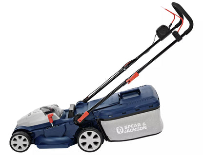 Spear & Jackson S2434CR 34cm Cordless Rotary Lawnmower - 24V