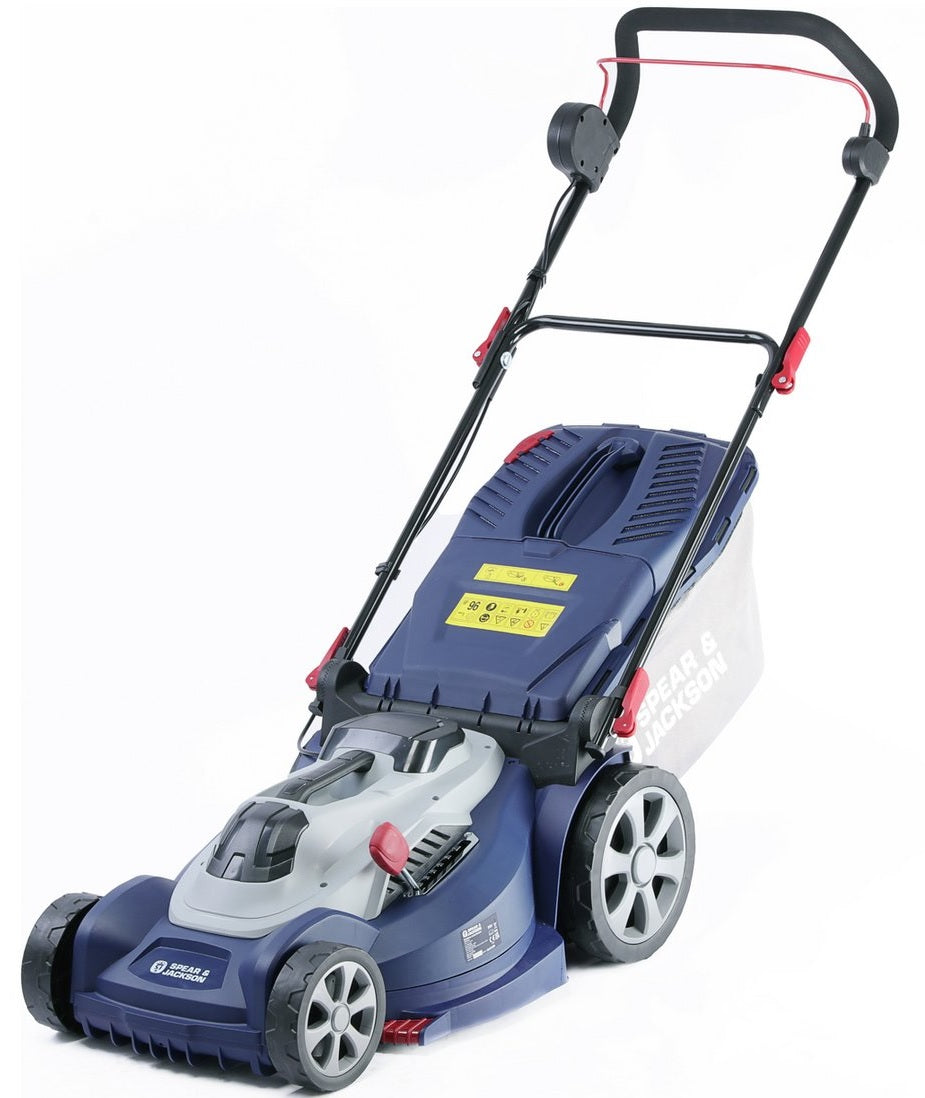 Spear & Jackson SCR3644A 44cm Cordless Rotary Lawnmower - 36V