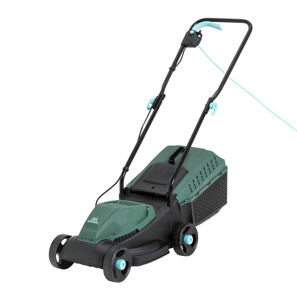 McGregor 31cm Electric Corded Rotary Lawnmower - 1200W - MCELM1231