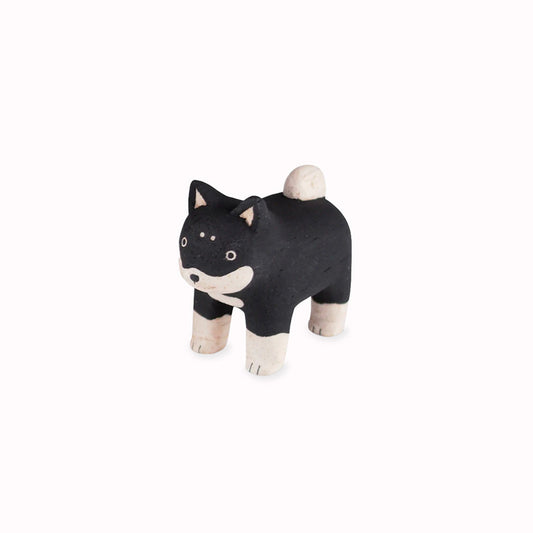 Shiba Puppy | Handmade Wooden Animal