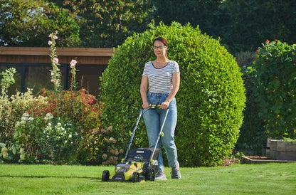 Ryobi RY18LMX33ALT23A-140 18V ONE+ HP Brushless 33cm Lawnmower & 23cm Grass Trimmer (1 x 4.0Ah)
